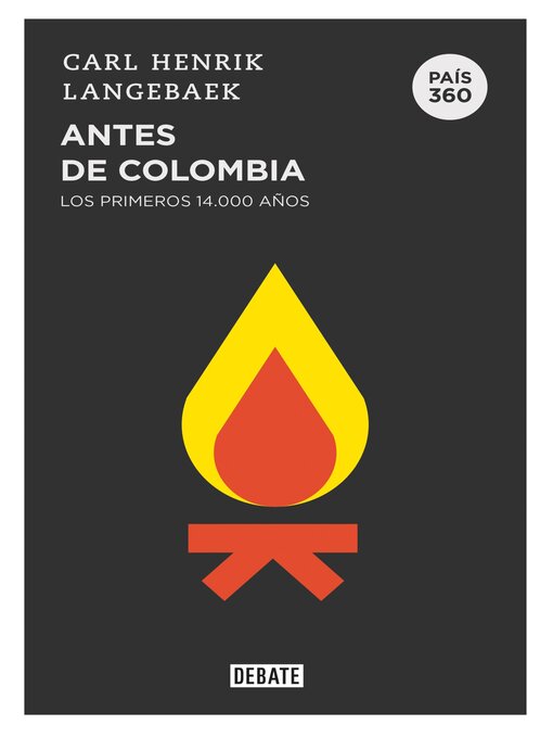 Title details for Antes de Colombia (País 360) by Carl Henrik Langebaek - Available